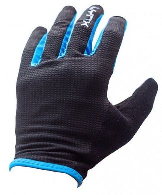 Велоперчатки Lynx Trail, black/blue, Велоперчатки, S, Взрослые