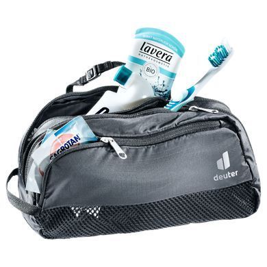 Косметичка Deuter Wash Bag Tour III Black, black, Косметички, Германия