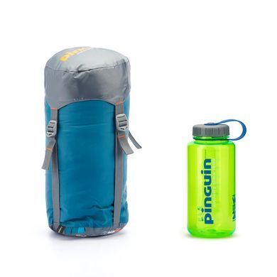 Спальный мешок Pinguin Tramp PFM 195 Petrol, Petrol, Regular, Спальник, Кокон, Универсальный, Синтетический, Трехсезонные, Right, 950, Чехия