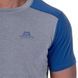 Футболка Mountain Equipment Headpoint Block Men's Tee Grey/Admiral, Grey/Admiral, Для мужчин, L, Футболки, Великобритания