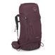 Рюкзак Osprey Kyte 58, elderberry purple, Для жінок, Похідні рюкзаки, З клапаном, WM/L, 58, 2100