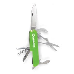 Ніж складаний Coghlans Camp Knife 7 Function, green, Складані ножі