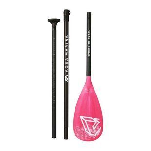 Весло для SUP доски Aqua Marina Sports III Coral Adjustable Aluminum iSUP Paddle, black, Классическое (Euro Blade), Для SUP досок, 175-220, 3, Алюминий, Поліпропілен/Склопластик, Для взрослых, Киев, Харьков, Одесса, Днепр, Запорожье, Львов, Кривой Рог, Винница, Полтава, Чернигов, Черкассы, Сумы, Хмельницкий, Черновцы, Ровно