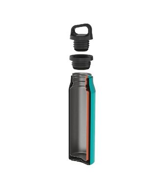 Термофляга Lifesystems Vacuum Bottle 0.5 L, charcoal, Фляги, Нержавіюча сталь, 0.5