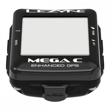 GPS компьютер Lezyne Mega C GPS Smart Loaded Y13, Черный, GPS-компьютеры