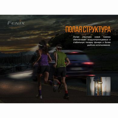 Ліхтар налобний Fenix HM50R v2.0, orange/gray, Налобні