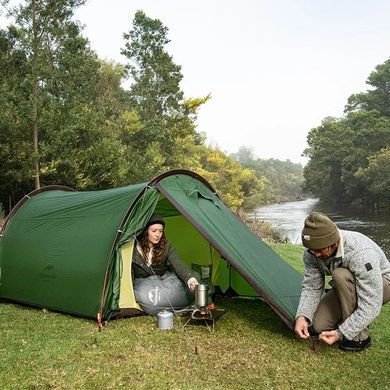 Намет Naturehike Cloud Tunnel 2 NH20ZP006, dark green, Намети, Для походів: піших та гірських, 3000, Двомісні, З тамбуром, 1, 2000, Алюмінієвий сплав, Київ, Харків, Одеса, Днiпро, Запоріжжя, Львів, Кривий Ріг, Вінниця, Полтава, Чернігів, Черкаси, Суми, Хмельницький, Чернівці, Рівне