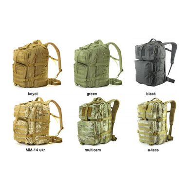 Рюкзак Tactical Extreme Tactic 30 Cordura, a-tacs, Универсальные, Тактические рюкзаки, Без клапана, One size, 30, 1050, Украина