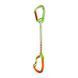 Відтяжка з карабінами Climbing Technology Nimble EVO Fixbar Set DY 17 cm Green/Orange, green/orange