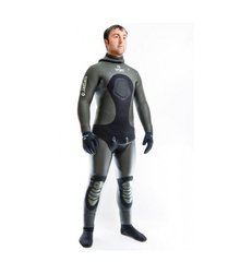 Охотничий гидрокостюм SARGAN Селигер (7мм), black, 7, Для мужчин, Мокрый, Для подводной охоты, Длинный, ML