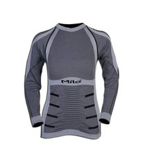 Термокофта Milo Under Wear Lady, grey, XS/S, Для женщин, Кофты, Синтетическое, Для активного отдыха