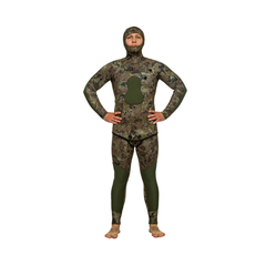 Охотничий гидрокостюм Marlin Skilur Pro 7mm, green, 7, Для мужчин, Мокрый, Для подводной охоты, Длинный, 54/LX
