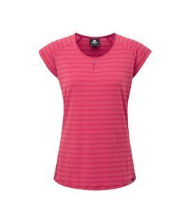 Футболка Mountain Equipment Equinox Wmns Tee (2018), Poppy stripe, Для женщин, M, Футболки, Китай, Великобритания