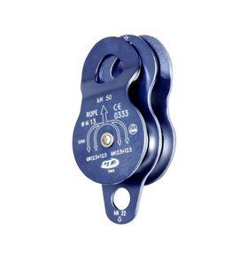 Блок-ролик Climbing Technology Twin Pulley, titanium, Блок, Дюралюміній, Італія, Італія