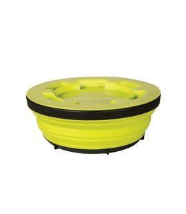 Миска складана з кришкою Sea To Summit X-Seal & Go Large, lime, Миски, Харчовий силікон, Київ, Харків, Одеса, Днiпро, Запоріжжя, Львів, Кривий Ріг, Вінниця, Полтава, Чернігів, Черкаси, Суми, Хмельницький, Чернівці, Рівне