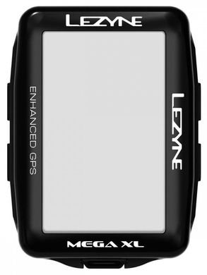 GPS комп'ютер Lezyne Mega Xl GPS Y13, Черный, GPS-комп'ютери