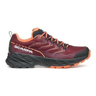 Кросівки Scarpa Rush 2 GTX WMN, Burgundy/Dusty Orange, Трекінгові, Бігові, Для жінок, 37.5, З мембраною, Київ, Харків, Одеса, Днiпро, Запоріжжя, Львів, Кривий Ріг, Вінниця, Полтава, Чернігів, Черкаси, Суми, Хмельницький, Чернівці, Рівне, Італія