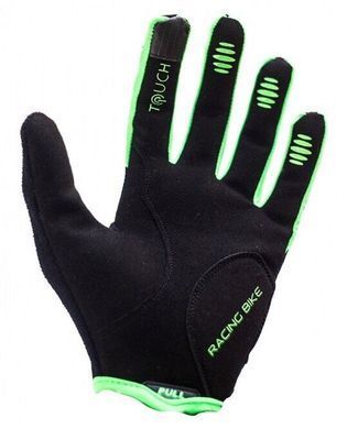 Велорукавички Lynx All-Mountain, black/green, Велорукавички, M, Дорослі