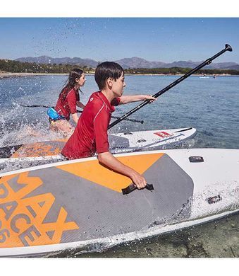Надувна SUP дошка Red Paddle Max Race 10'6 x 24, white/grey, SUP, Гоночні, Київ, Харків, Одеса, Днiпро, Запоріжжя, Львів, Кривий Ріг, Вінниця, Полтава, Чернігів, Черкаси, Суми, Хмельницький, Чернівці, Рівне