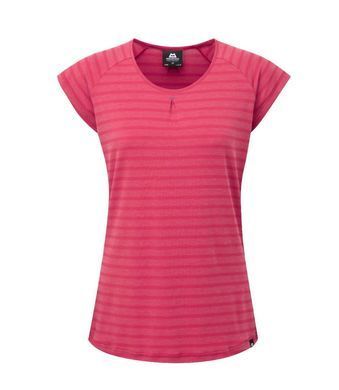 Футболка Mountain Equipment Equinox Wmns Tee (2018), Poppy stripe, Для женщин, M, Футболки, Китай, Великобритания