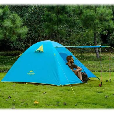 Палатка Naturehike P-Series NH18Z022-P Blue, blue, Палатки, Для походов: пеших и горных, Для велотуризма, 2100, Двухместные, С тамбуром, 2, 2000, 2000, Алюминиевый сплав, Киев, Харьков, Одесса, Днепр, Запорожье, Львов, Кривой Рог, Винница, Полтава, Чернигов, Черкассы, Сумы, Хмельницкий, Черновцы, Ровно