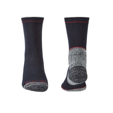 Носки Bridgedale Lightweight Coolmax Performance Boot, navy/red, M, Для мужчин, Трекинговые, Синтетические, Великобритания, Великобритания