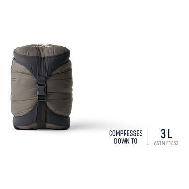 Спальний мішок Sea to Summit Spark Women's -9&deg;C Regular, Pewter Grey, Regular, Спальник, Кокон, Для жінок, Пуховий, Трисезонні, Right, 930, Київ, Харків, Одеса, Днiпро, Запоріжжя, Львів, Кривий Ріг, Вінниця, Полтава, Чернігів, Черкаси, Суми, Хмельницький, Чернівці, Рівне