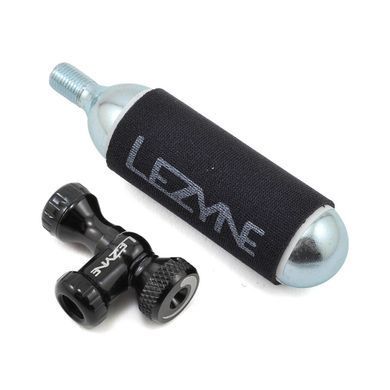 Велонасос Lezyne Control Drive CO2 з 16г балоном Y13, Черный, CO2