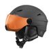 Шлем горнолыжный Cairn Electron Visor SPX2, Mat black, Горнолыжные шлемы, Универсальный, 57-58