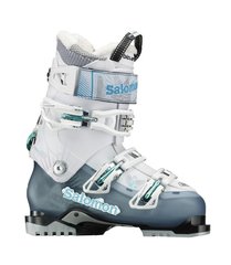 Горнолыжные ботинки Salomon Quest 80, Cold Sea/White, 23.5, Для женщин, Ботинки для лыж