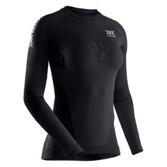 Термокофта X-Bionic INVENT 4.0 Women's Running Long Sleeve Shirt, black/charcoal, L, Для женщин, Кофты, Синтетическое, Для активного отдыха, Италия, Швейцария