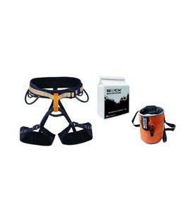 Набір для скелелазіння Rock Empire Climbing Set Peak, black/orange