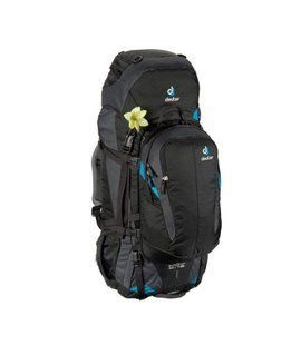 Рюкзак Deuter Quantum 60+10 SL, black/turquoise, Для жінок, Похідні рюкзаки, З клапаном, One size, 60, 2000, В'єтнам, Німеччина, Київ, Харків, Одеса, Днiпро, Запоріжжя, Львів, Кривий Ріг, Вінниця, Полтава, Чернігів, Черкаси, Суми, Хмельницький, Чернівці, Рівне