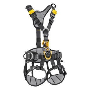 Страховочная система Petzl ASTRO&reg; International Version Black/Yellow 65-80cm, black/yellow, Полная обвязка, Универсальные, Промышленные системы, Киев, Харьков, Одесса, Днепр, Запорожье, Львов, Кривой Рог, Винница, Полтава, Чернигов, Черкассы, Сумы, Хмельницкий, Черновцы, Ровно, Франция, Франция