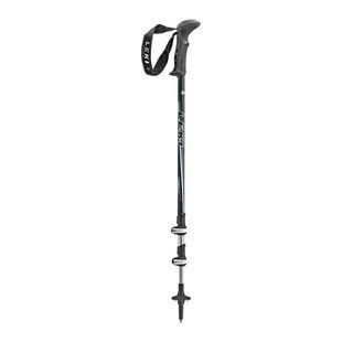 Трекінгові палиці Leki Cristallo 110-145cm, black/silver, Для дорослих, Трисекційні, Алюмінієвий сплав, Для трекінгу