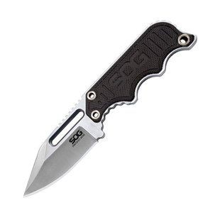 Нож нескладной SOG Instinct Mini G10 Handle (Satin), Черный, Нескладные ножи