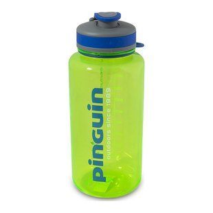 Бутылка для воды Pinguin Tritan Fat Sport Bottle 1.0L Green, green, Фляги, Пищевой пластик, 1.0, Чехия, Киев, Харьков, Одесса, Днепр, Запорожье, Львов, Кривой Рог, Винница, Полтава, Чернигов, Черкассы, Сумы, Хмельницкий, Черновцы, Ровно