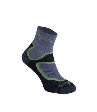 Шкарпетки Bridgedale CoolFusion RUN Speed Trail, black, L, Для чоловіків, Бігові, Комбіновані, Великобританія, Великобританія