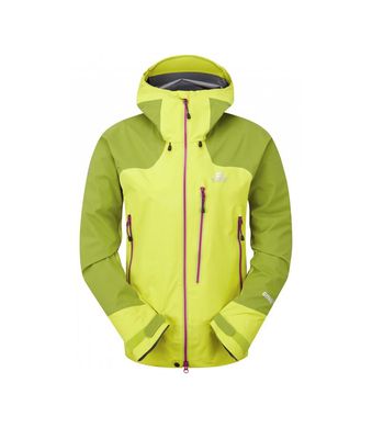 Куртка Mountain Equipment Manaslu Women's Jacket, Citronelle/Kiwi, Для жінок, 14, З мембраною, Китай, Великобританія