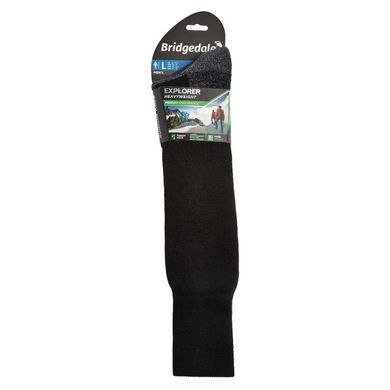 Носки Bridgedale HeavyWeight Merino Performance Knee, black, XL, Универсальные, Горнолыжные, Knee, Комбинированные, Великобритания, Великобритания