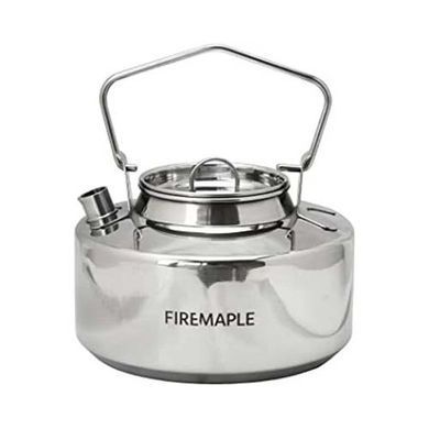 Чайник Fire Maple Antarcti Kettle 1L, Stainless Steel, Чайники, Нержавеющая сталь, 1.0, Киев, Харьков, Одесса, Днепр, Запорожье, Львов, Кривой Рог, Винница, Полтава, Чернигов, Черкассы, Сумы, Хмельницкий, Черновцы, Ровно