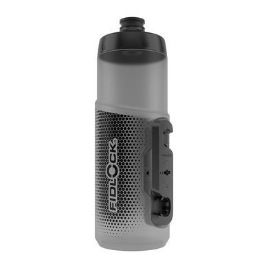 Фляга Fidlock TWIST Bottle 600 + uni base, transparent black, Фляги