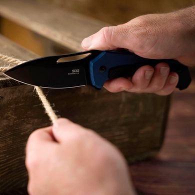 Ніж складаний SOG Bulwark FL Blue, blue, Складані ножі