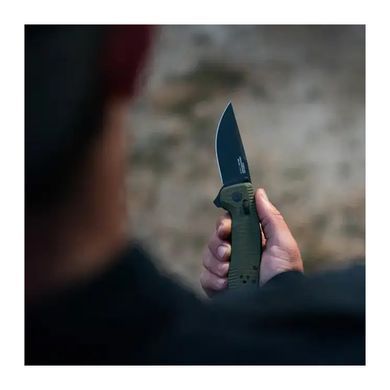 Ніж складаний SOG SOG-TAC AU, OD Green, Складані ножі