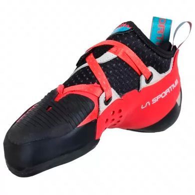 Скельні туфлі Lа Sportiva Solution Comp Woman, Hibiscus/Malibu Blue, Зігнута, Шнурки, 36.5, Скельні туфлі, Для дорослих, Київ, Харків, Одеса, Днiпро, Запоріжжя, Львів, Кривий Ріг, Вінниця, Полтава, Чернігів, Черкаси, Суми, Хмельницький, Чернівці, Рівне