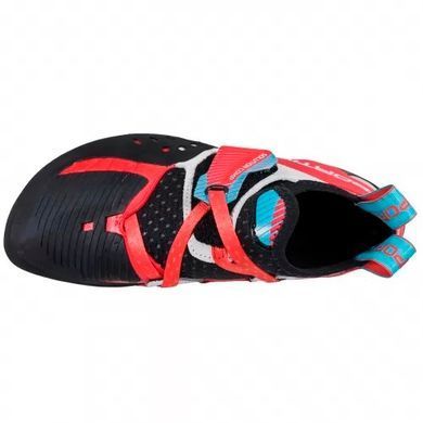 Скельні туфлі Lа Sportiva Solution Comp Woman, Hibiscus/Malibu Blue, Зігнута, Шнурки, 36.5, Скельні туфлі, Для дорослих, Київ, Харків, Одеса, Днiпро, Запоріжжя, Львів, Кривий Ріг, Вінниця, Полтава, Чернігів, Черкаси, Суми, Хмельницький, Чернівці, Рівне