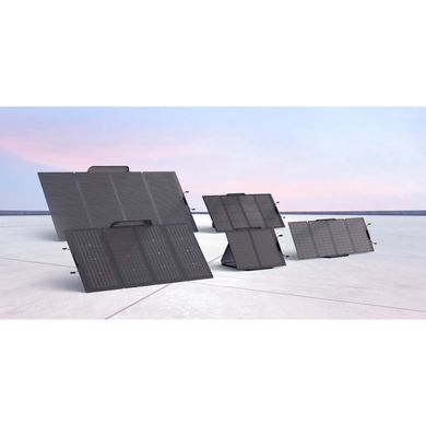 Сонячна панель EcoFlow 400W Portable Solar Panel, black, Сонячні панелі