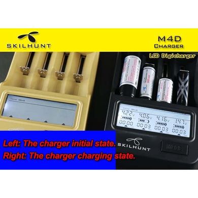 Зарядное устройство Skilhunt M4D LCD Digicharger w/AC Adapter, black