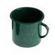 Кухоль емальований GSI Outdoors Cup 12 fl.oz (355 ml), green, Кухлі, Емальована сталь, 0.35, США, США, Київ, Харків, Одеса, Днiпро, Запоріжжя, Львів, Кривий Ріг, Вінниця, Полтава, Чернігів, Черкаси, Суми, Хмельницький, Чернівці, Рівне