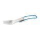 Виделка GSI Outdoors Glacier Folding Fork, blue, Столові прибори, Анодований алюміній, США, Київ, Харків, Одеса, Днiпро, Запоріжжя, Львів, Кривий Ріг, Вінниця, Полтава, Чернігів, Черкаси, Суми, Хмельницький, Чернівці, Рівне